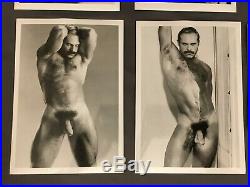 Vintage B/W Colt Studio Male Nude 5X7 Photo Set of 10 COE FAULKNER Gay Interest