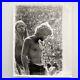 Vintage-B-W-Press-Photograph-Handsome-Young-Hippy-Man-No-Shirt-Woodstock-01-afo