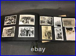 Vintage Black And White Photo Album Family Ski Scenes 1950s 230 Photos