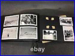 Vintage Black And White Photo Album Family Ski Scenes 1950s 230 Photos