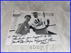 Vintage Black & White Autographed Boston Mayor Raymond Leo Flynn Photo 8x10