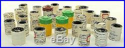Vintage Black White Photo Negatives 35mm 34 rolls Military Cars City Late 1940's