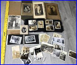 Vintage Black & White Photos Lot American Family 20s 30s 40s 50s 70s World War 2
