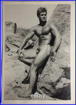 Vintage Bruce Of LA photo of Bud Counts B&W 5 by 7, Stamped on back, Superb