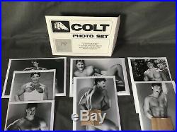 Vintage Colt Studio B&W x7 photoset O-43 Steve Phelps Male Nude 5X7 Photo Gay