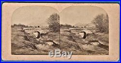 Vintage French photographer stereoview Canton Guangzhou photo stereo China 1870