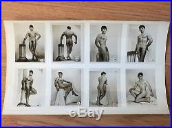 Vintage Gay LON Hanagan LOT 11 orig 8x5 Photo Cards BEEFCAKE Male Physique