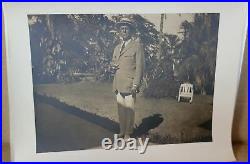 Vintage Hand Colored Black and White Photo Man in a Suit of Henry Dougherty