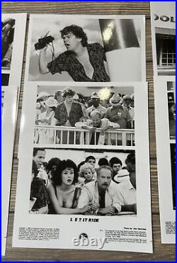 Vintage Let It Ride Movie Press Release Photos Set of 6 8x10 Black White