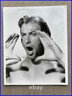 Vintage Lex Barker TARZAN Photograph Shouting