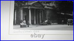 Vintage London Mall 1958 UK Cityscape Black & White Photograph Christa Franke