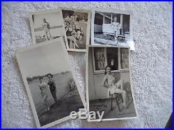 Vintage Lot Of 35 Photo Snapshots Of Girls In Swimsuits Bikinis 1920's To 1960's