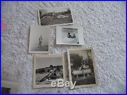 Vintage Lot Of 35 Photo Snapshots Of Girls In Swimsuits Bikinis 1920's To 1960's