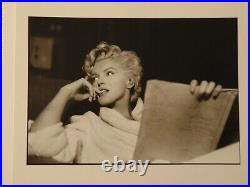 Vintage MARILYN MONROE Reading A Script by BOB HENRIQUES MAGNUM PHOTOS 1958