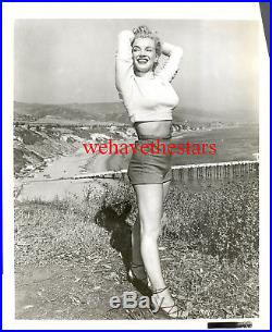 Vintage Marilyn Monroe BUSTY SEXY SANTA MONICA 50s PINUP Publicity Portrait