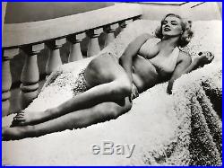 Vintage Marilyn Monroe Bathing Suit Publicity Photo Bikini Hafner 51 Cheesecake