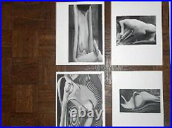 Vintage Modernist Photography-Surreal Female Nudes-Andre Kertesz-Set of 8