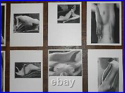 Vintage Modernist Photography-Surreal Female Nudes-Andre Kertesz-Set of 8