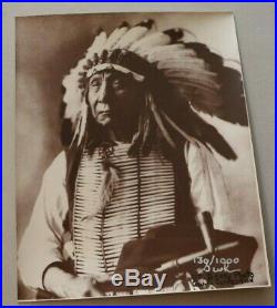 Vintage Native American D. F. Barry Photo of Chief Red Cloud GWR Collection