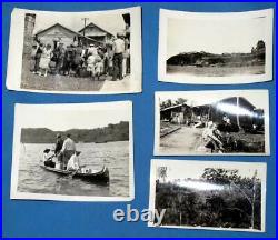 Vintage Naval Aviator Photo Album & Documents Panama Canal Zone 1929 Lindbergh