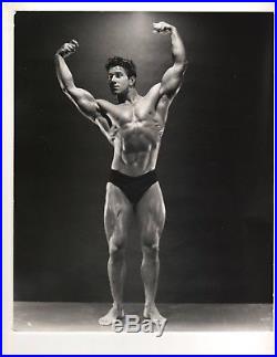 Vintage ORIGINAL REG PARK NABBA MR UNIVERSE Muscle Bodybuilding Photo B+W