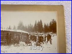 Vintage Old Montana Hunting Lodge Photograph
