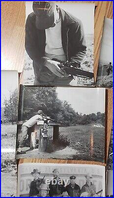 Vintage Original 8x10 Photos Hunting Club Newcastle PA 1950s Men Rifles Antelope