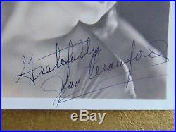 Vintage Original JOAN CRAWFORD 1938 Signed Autographed Portrait Photo WILLINGER