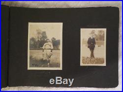 Vintage Personal Photo Album / 19111917 / 115 Fascinating Black & White Photos