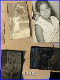 Vintage Photo, African American Black LOT of 34 Photos with tintypes
