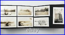 Vintage Photo Album 211 Snapshots People Dogs Beach Car NJ Daytona Beach Florida