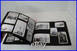 Vintage Photo Album, Military And Civilian, 277 Photos, B & W, Color, WW2/WW1
