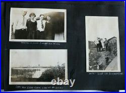 Vintage Photo Album from Northern Ohio 275+ pics, 1917 to 1920s w Captions