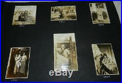 Vintage Photo Album with 462 Family Style Photographs 1920's to 1930's