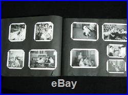 Vintage Photo Albumn with 332 Black & White Photo's 1940's to 1950's Nice Lot