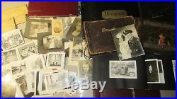 Vintage Photographs Photo Albums 1920'2-40's Sidney Ohio Crown Point Indiana Lot