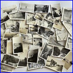 Vintage Snapshot Photograph Lot 38 American West CA Hoover Dam Travel Roadside