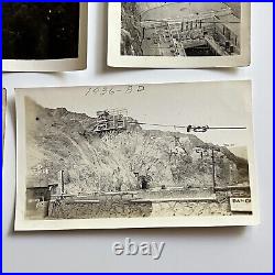 Vintage Snapshot Photograph Lot 38 American West CA Hoover Dam Travel Roadside