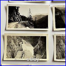 Vintage Snapshot Photograph Lot 38 American West CA Hoover Dam Travel Roadside