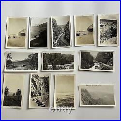 Vintage Snapshot Photograph Lot 38 American West CA Hoover Dam Travel Roadside