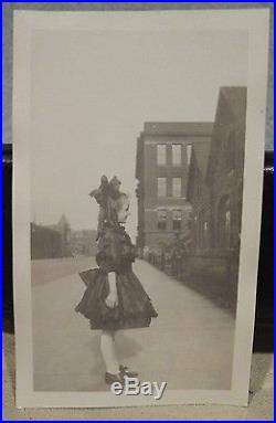 Vintage Vernacular Photo Photography Artistic Profile Elvera 1921 American Girl