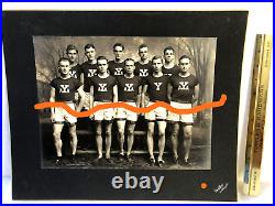 Vintage Yale Athletic Cabinet Photo Pach Bros. 1900's Track and Feild