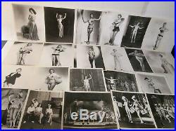 Vintage burlesque film EVERYBODY'S GIRL 1950 22 old publicity photos STRIPPERS