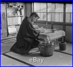 Vintage japanese glass plates, ca 1930, 50 plates and 80 film negatives