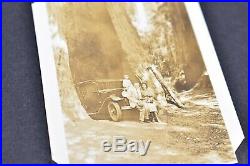 Vintage photo album 1920s-30s 221 BW ATQ pics Kids Family cars California CANDID