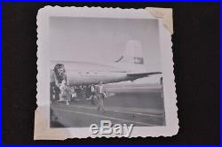 Vintage photo album 1930-50s Planes City life Family Cars 235 BW PICS candids