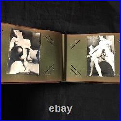 Vtg 40s Pinups Snapshot WW2 Risque Nude Spicy Amateur GI 50+ Photo Album Lot