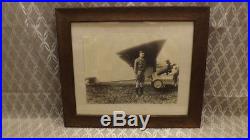 Vtg Charles Lindbergh Spirt of St Louis Photograph by Underwood Large 13 x 17