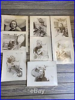 Vtg Lot Black White Photographs Minnesota Artist Jerry Rudguist 1970s