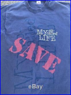 Vtg My So called Life TV show, original T-shirt size L excellent condition 90s